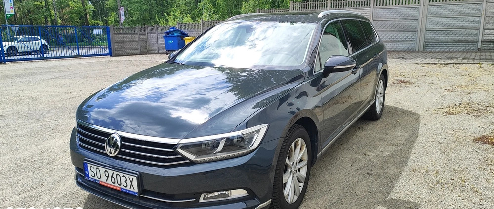 Volkswagen Passat cena 84999 przebieg: 89000, rok produkcji 2019 z Sosnowiec małe 254